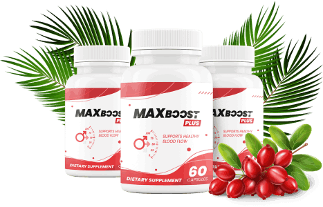 Max Boost Plus supplement bottle